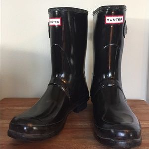Hunter Original Short Gloss Rain/Snow Boot